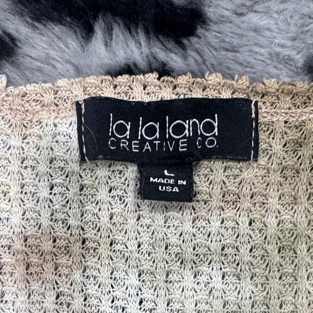 La La Land Multicolor Women's Crop Top - Picture 2 of 6
